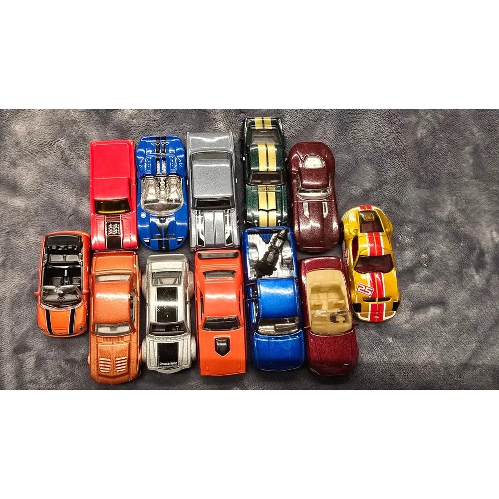 Hot Wheels Matchbox 12 Car Lot 67 Ford Mustang GT Mazda RX-3 Chevy Silverado